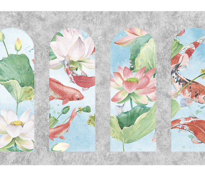 AMA ZAMBAITI PARATI Satin Flowers tapétakönyv