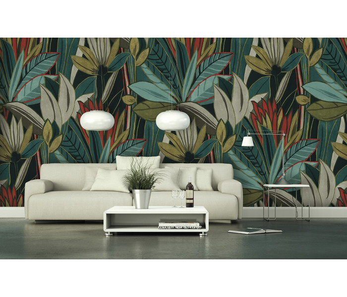 AMA ZAMBAITI PARATI Satin Flowers tapétakönyv