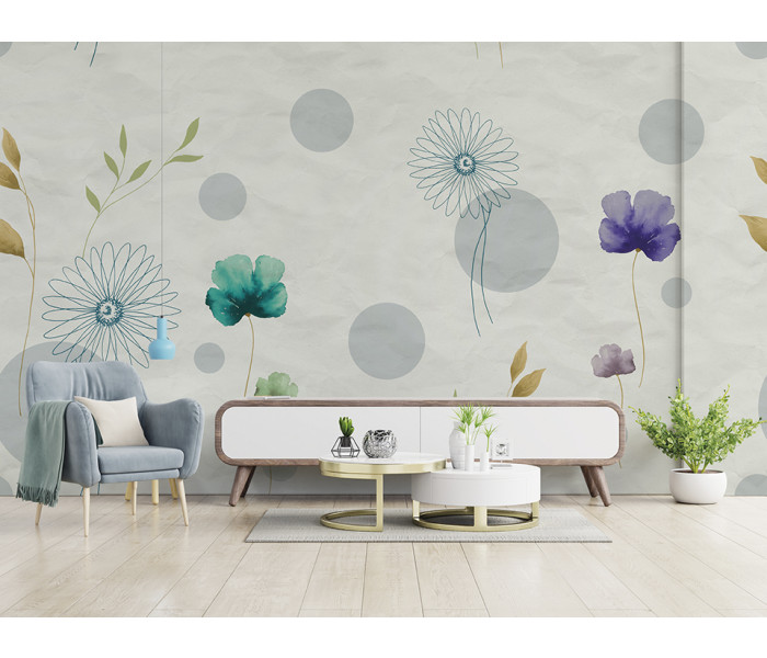 AMA ZAMBAITI PARATI Satin Flowers tapétakönyv