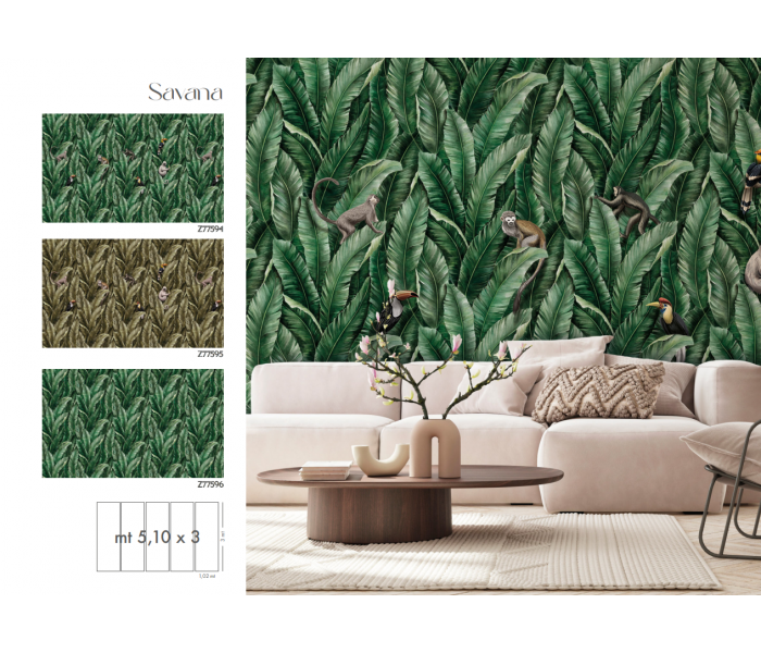 AMA ZAMBAITI PARATI Savana tapétakönyv