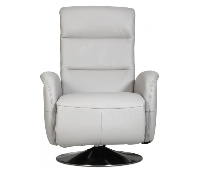 Gala Arosa fotel fehér bőrrel