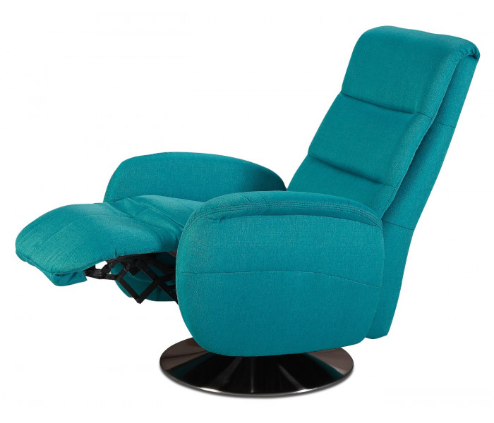 Gala Arosa fotel kék bőrrel