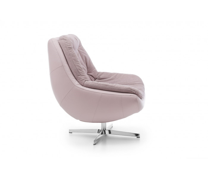 Gala Dim fotel rózsaszín Aquaclean szövettel