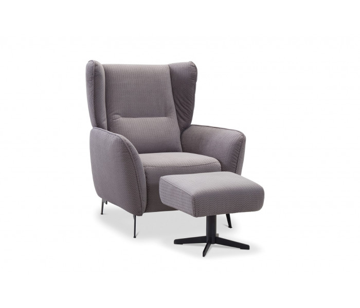 Gala Lorien fotel szürke Aquaclean szövettel