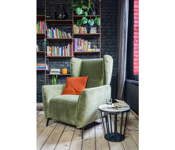 Gala Lorien fotel zöld Aquaclean szövettel