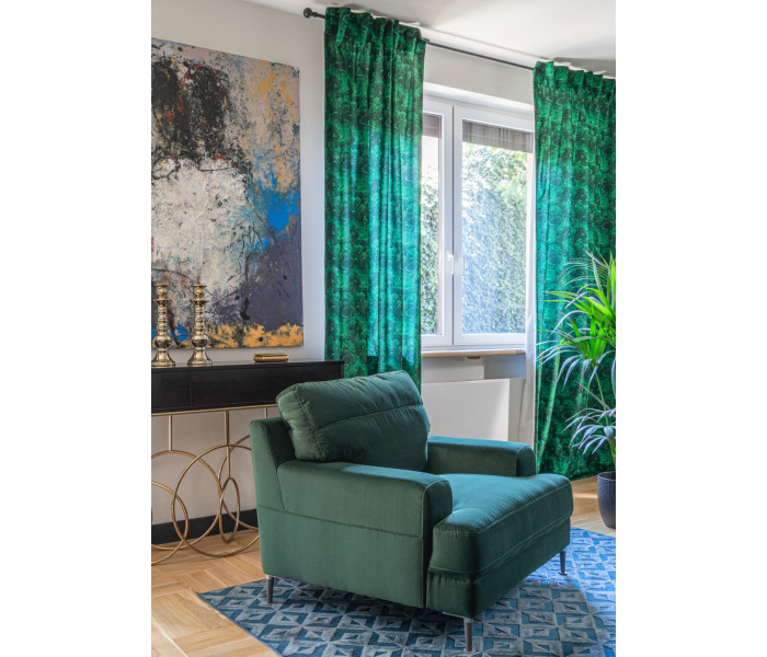 Gala Monday fotel zöld Aquaclean szövettel