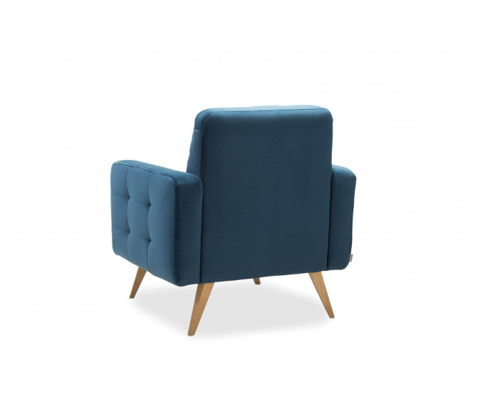 Gala Nappa fotel kék Aquaclean szövettel