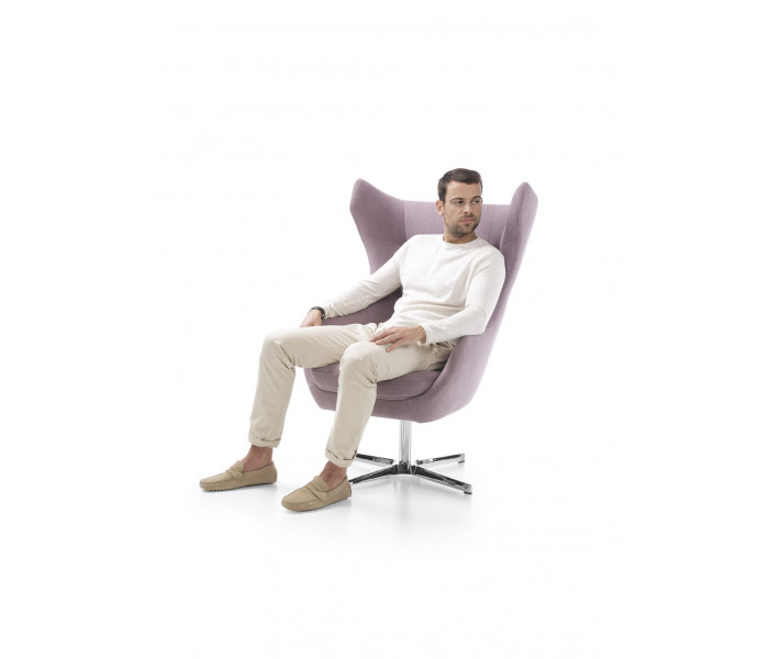 Gala Neo fotel lila Aquaclean szövettel