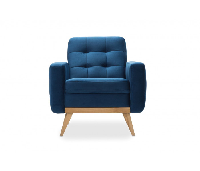 Gala Nova fotel kék Aquaclean szövettel