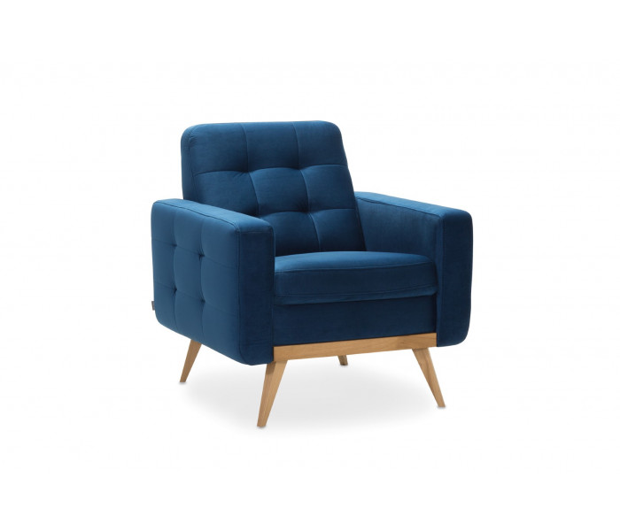 Gala Nova fotel kék Aquaclean szövettel