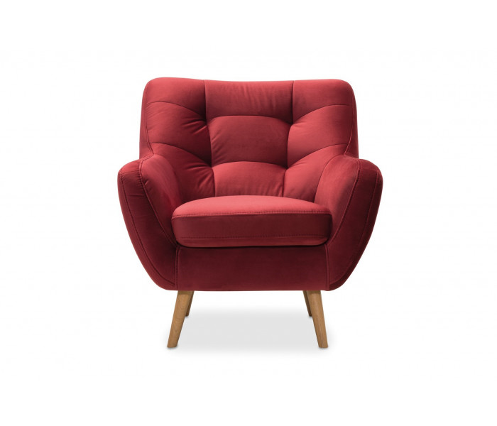 Gala Scandi fotel bordó Aquaclean szövettel