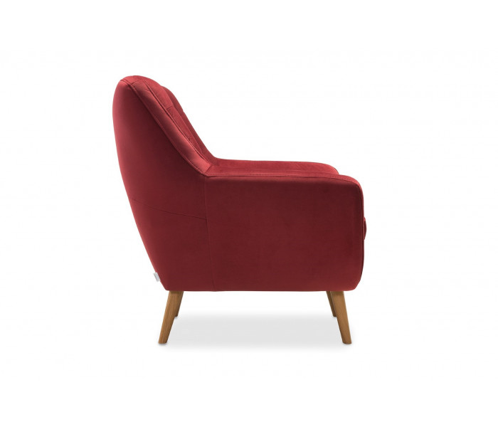 Gala Scandi fotel bordó Aquaclean szövettel