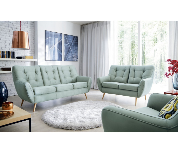 Gala Scandi fotel kék Aquaclean szövettel