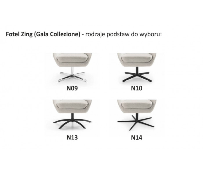 Gala Zing fotel Aquaclean szövettel