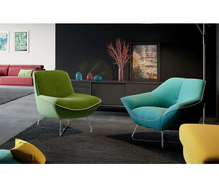 Rom Rico fotel Divas Lakberendezés