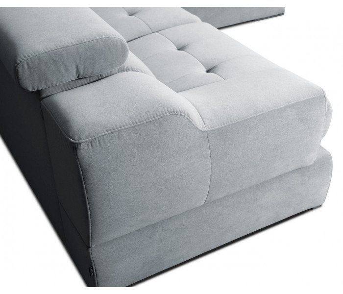 Gala Belluno kék moduláris kanapé Aquaclean szövettel