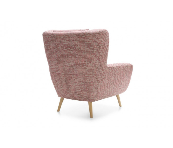 Gala Forli fotel rózsaszín Aquaclean szövettel
