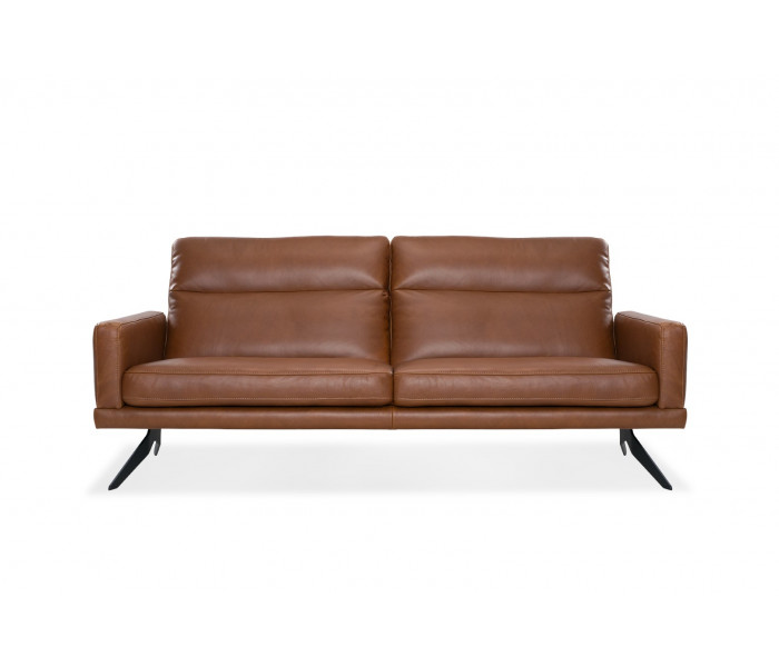 Gala Genova kanapé barna bőrrel