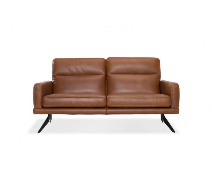 Gala Genova kanapé barna bőrrel