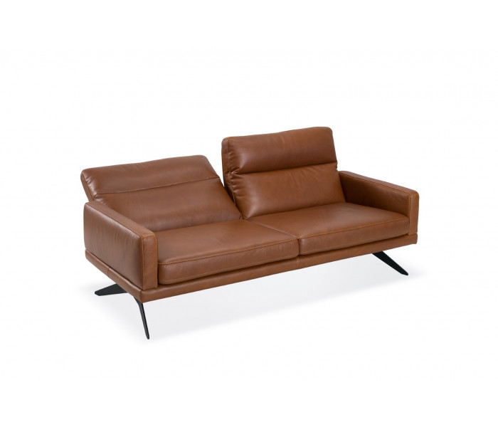 Gala Genova kanapé barna bőrrel