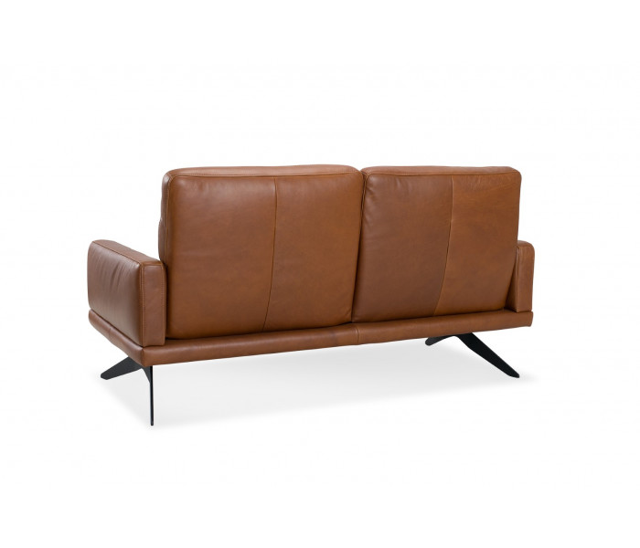 Gala Genova kanapé barna bőrrel