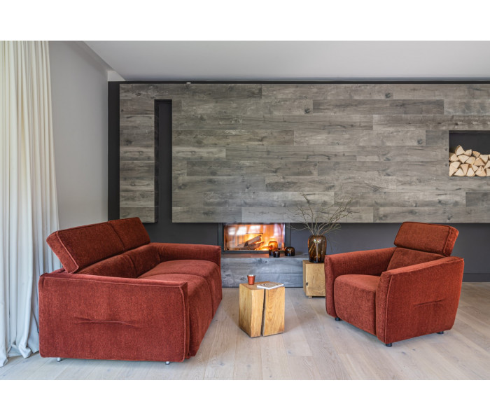 Gala Sora kanapé narancs Aquaclenan szövettel