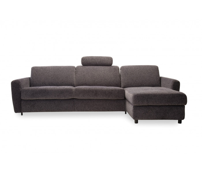 Gala Olbia sarokkanapé szürke szövettel