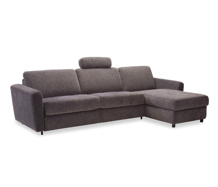 Gala Olbia sarokkanapé szürke szövettel