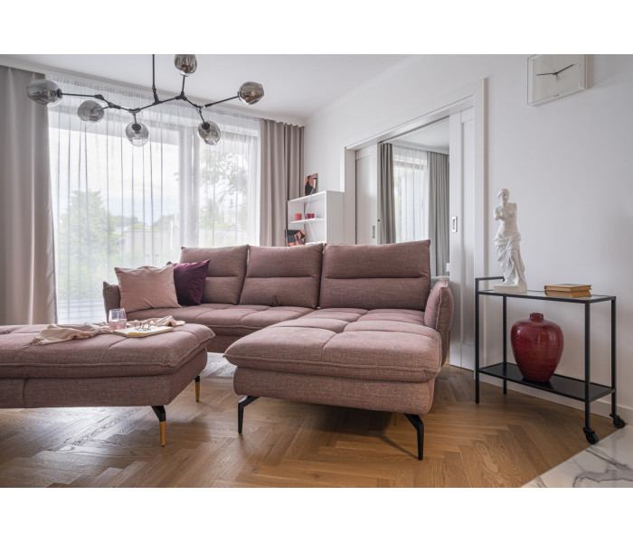 Gala Axel sarokkanapé púder Aquaclean szövettel