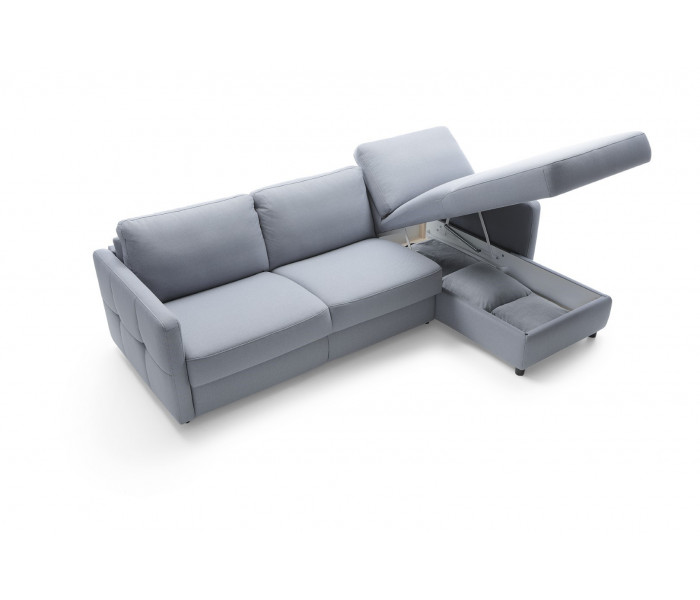 Gala Ema sarokkanapé kék Aquaclean szövettel