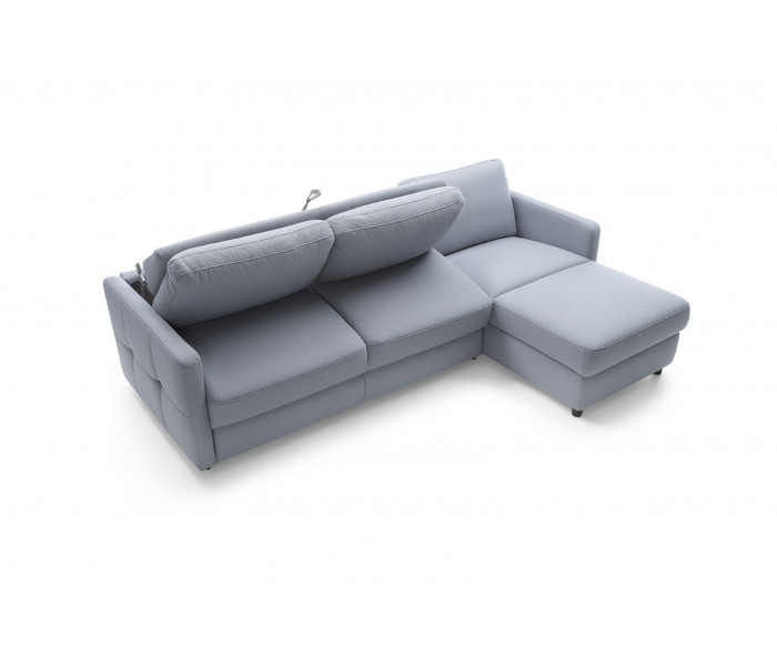 Gala Ema sarokkanapé kék Aquaclean szövettel