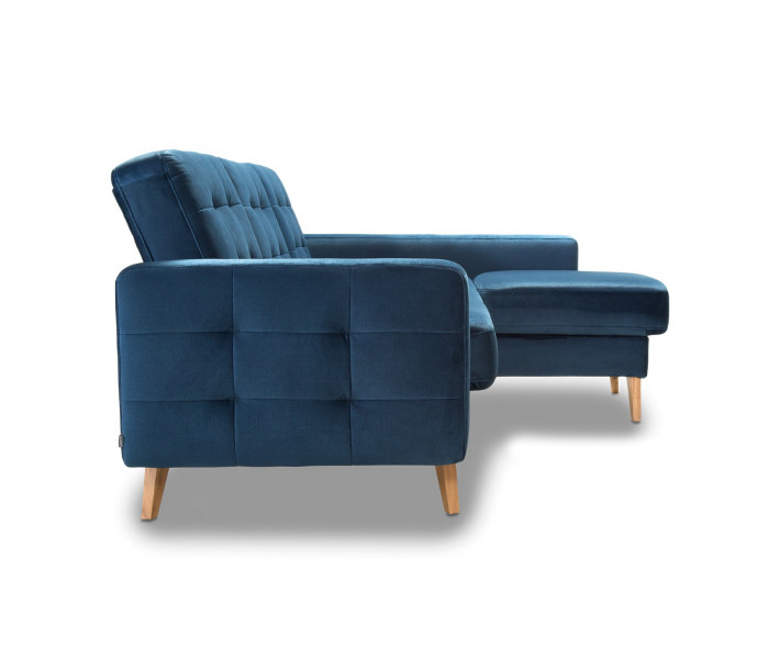 Gala Nappa sarokkanapé kék Aquaclean szövettel