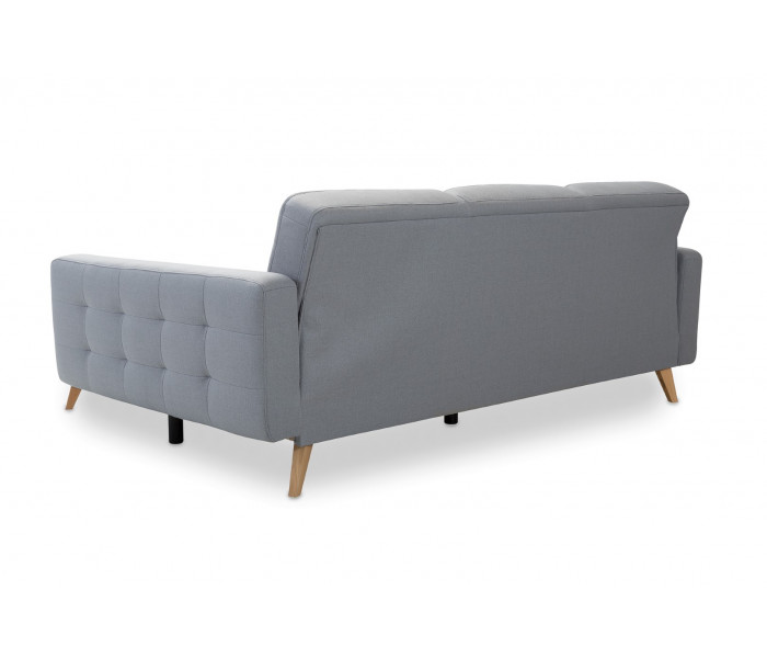 Gala Nappa sarokkanapé szürke Aquaclean szövettel