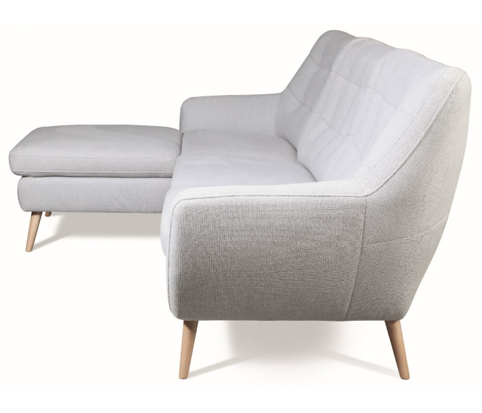 Gala Scandi sarokkanapé bézs Aquaclean szövettel