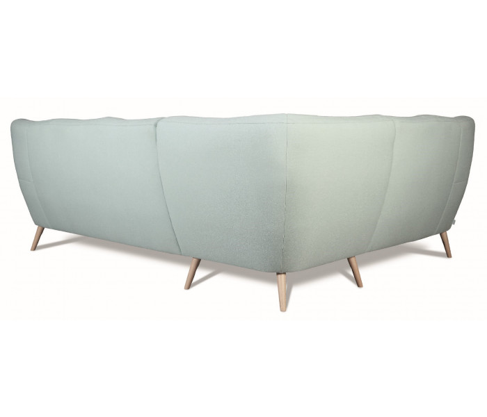 Gala Scandi sarokkanapé kék Aquaclean szövettel