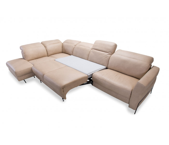 Gala Volta moduláris kanapé bézs bőrrel