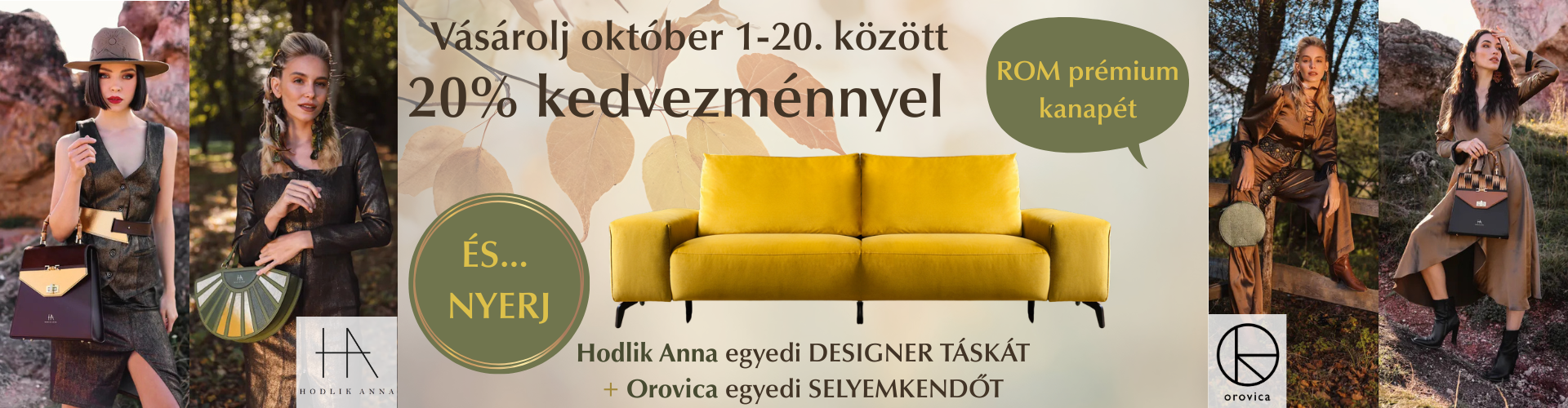 ROM 20% őszi kedvezmény