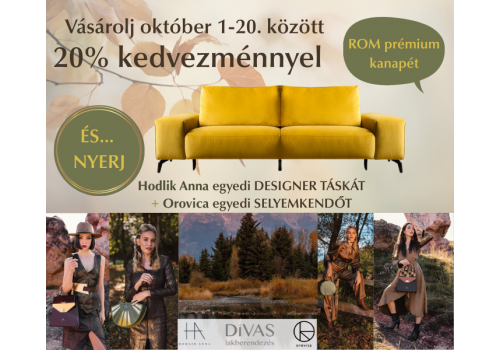 A DiVAS HETEK - Őszi kedvezmény és nyerményjáték 