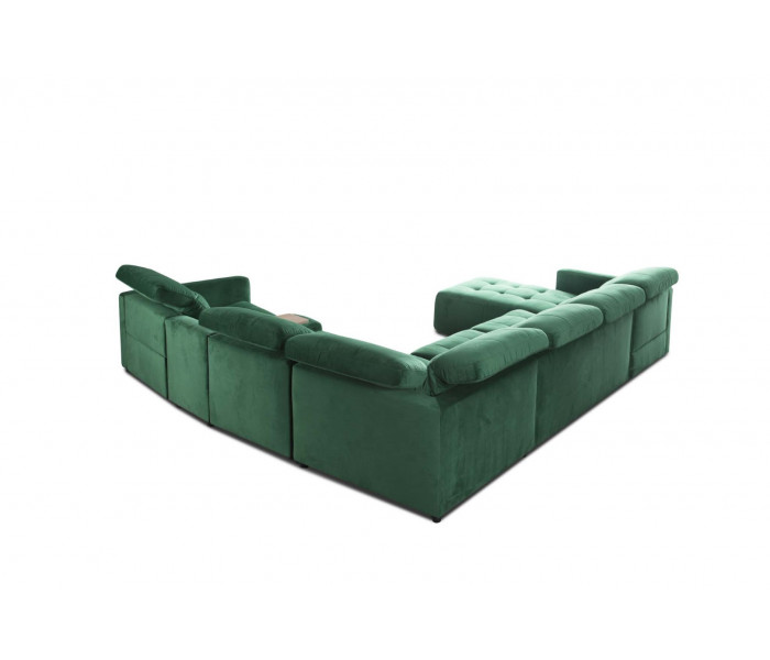Gala Cantata moduláris kanapé zöld Aquaclean szövettel