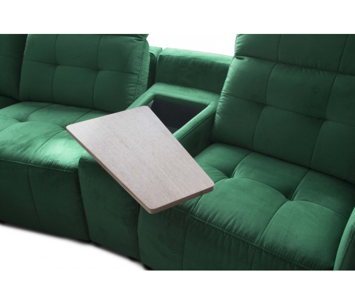 Gala Cantata moduláris kanapé zöld Aquaclean szövettel