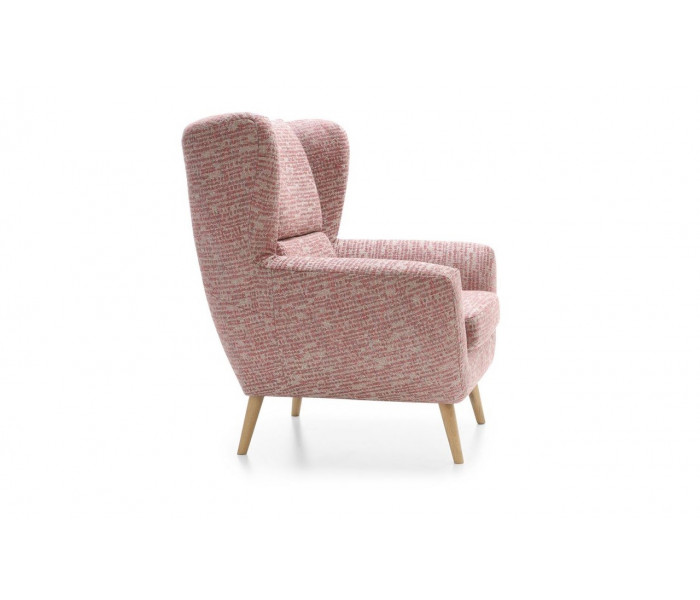 Gala Forli fotel rózsaszín Aquaclean szövettel