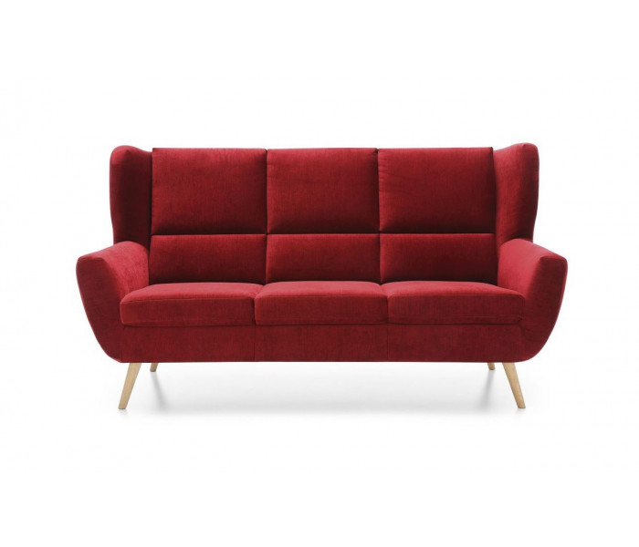 Gala Forli kanapé piros Aquaclean szövettel