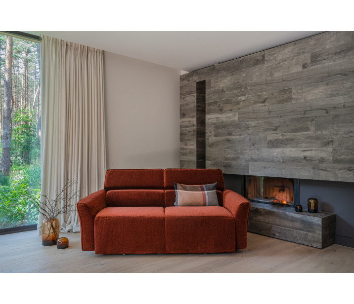 Gala Sora kanapé narancs Aquaclenan szövettel