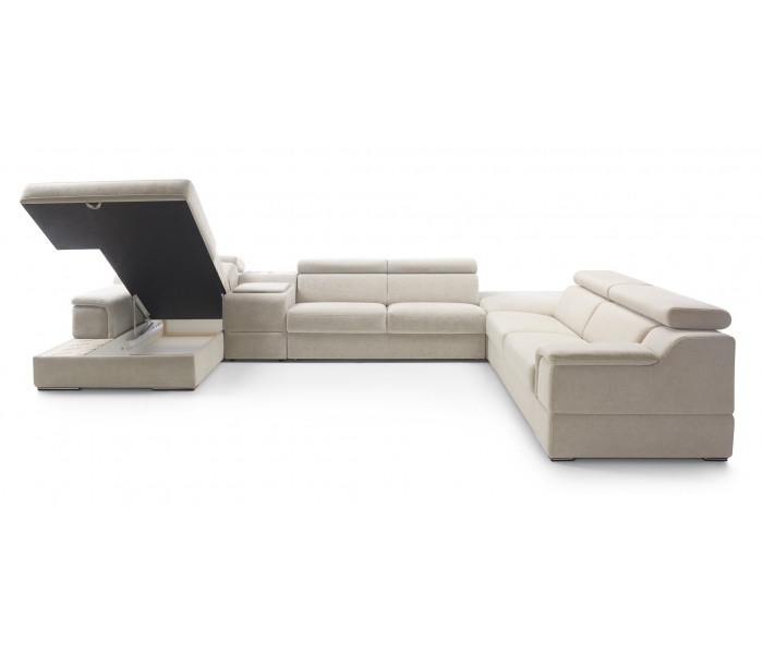 Gala Luciano moduláris kanapé krém Aquaclean szövettel
