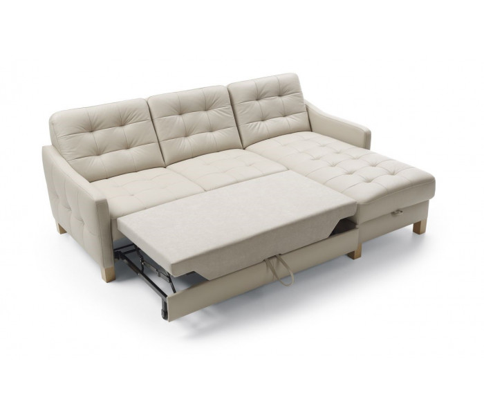 Gala Malmo sarokkanapé valódi bőrből