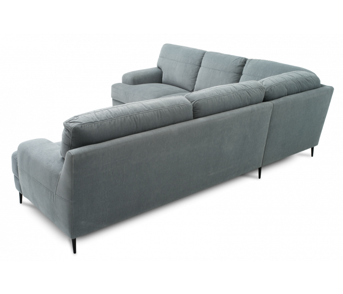 Gala Monday sarokkanapé szürke Aquaclean szövettel