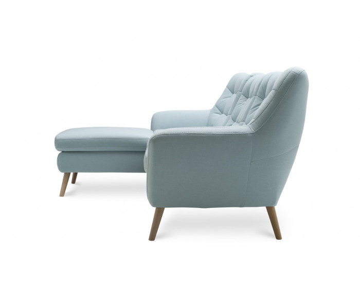 Gala Scandi sarokkanapé kék Aquaclean szövettel