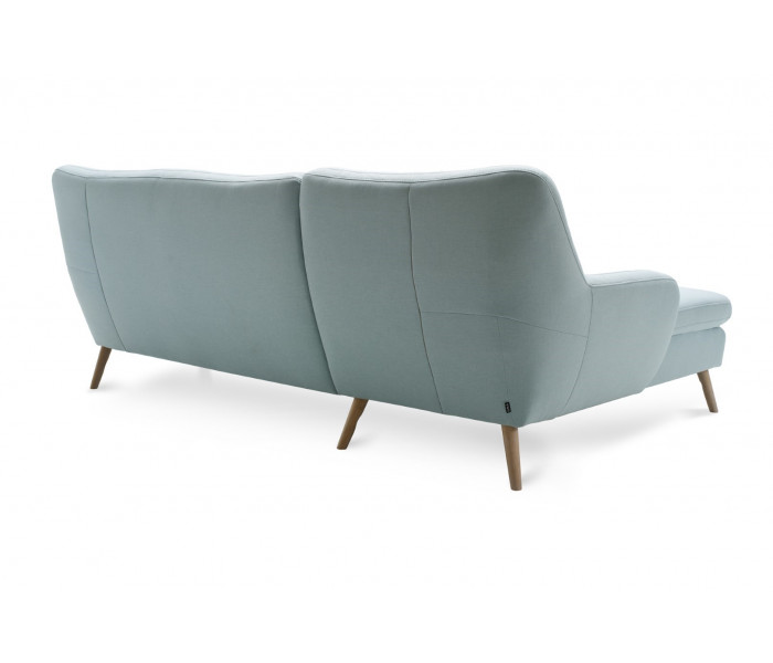 Gala Scandi sarokkanapé kék Aquaclean szövettel